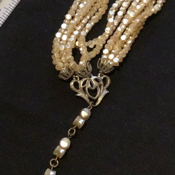 Vintage multi strand beaded necklace - Picture 3 of 4